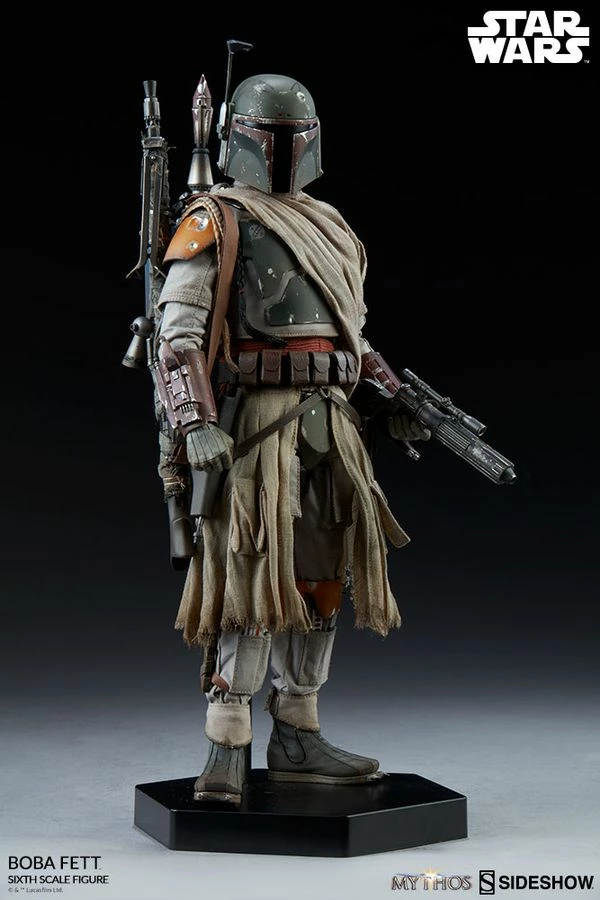 Sideshow Collectibles Star Wars - Boba Fett Mythos 12" 1:6 Scale Action Figure 3 Sideshow Collectibles Star Wars - Boba Fett Mythos 12" 1:6 Scale Action Figure