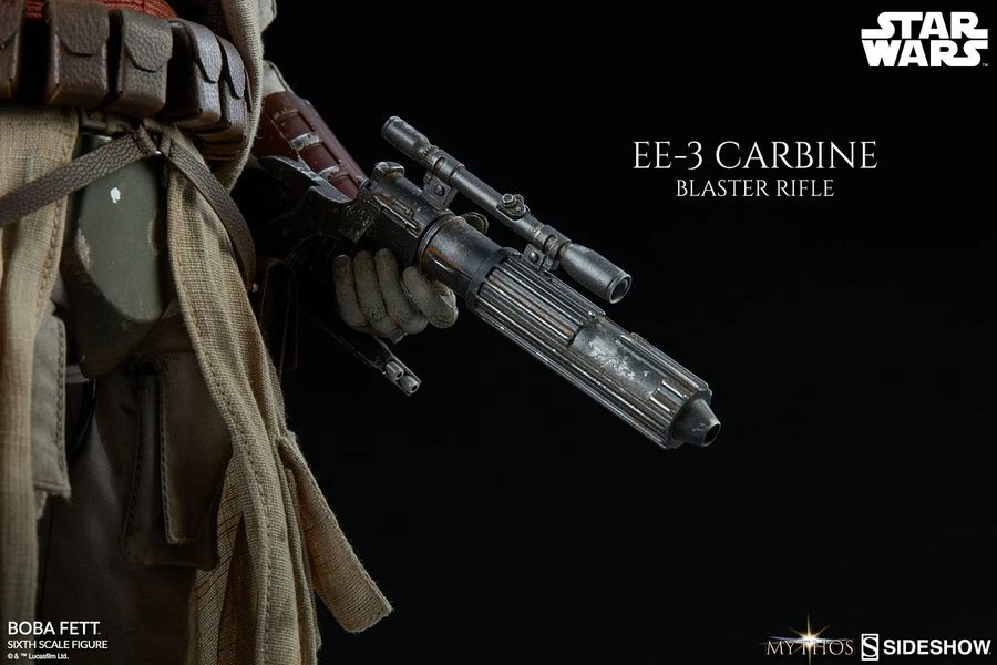 Sideshow Collectibles Star Wars - Boba Fett Mythos 12" 1:6 Scale Action Figure 6 Sideshow Collectibles Star Wars - Boba Fett Mythos 12" 1:6 Scale Action Figure