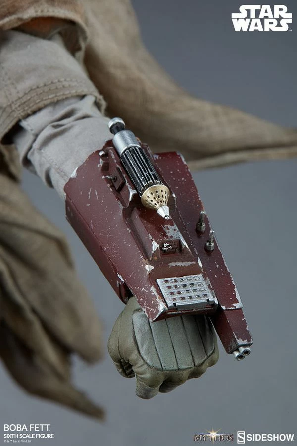 Sideshow Collectibles Star Wars - Boba Fett Mythos 12" 1:6 Scale Action Figure 8 Sideshow Collectibles Star Wars - Boba Fett Mythos 12" 1:6 Scale Action Figure