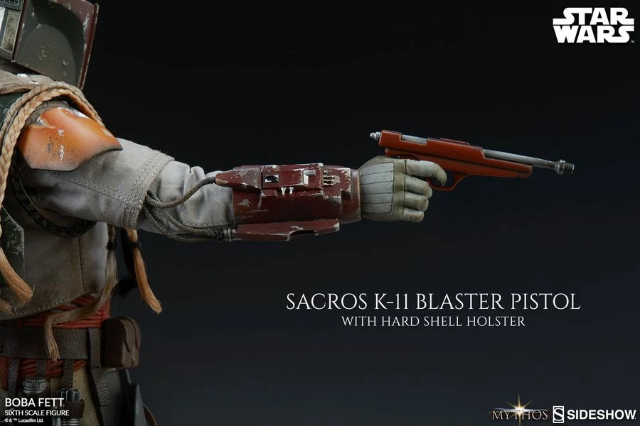 Sideshow Collectibles Star Wars - Boba Fett Mythos 12" 1:6 Scale Action Figure 9 Sideshow Collectibles Star Wars - Boba Fett Mythos 12" 1:6 Scale Action Figure