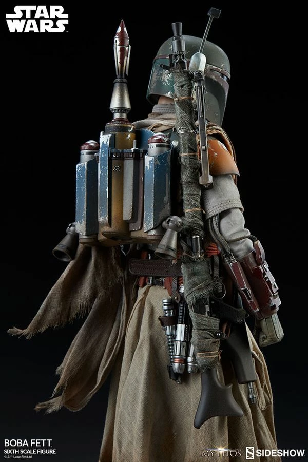 Sideshow Collectibles Star Wars - Boba Fett Mythos 12" 1:6 Scale Action Figure 13 Sideshow Collectibles Star Wars - Boba Fett Mythos 12" 1:6 Scale Action Figure