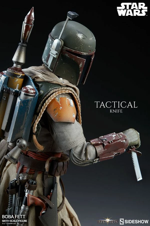 Sideshow Collectibles Star Wars - Boba Fett Mythos 12" 1:6 Scale Action Figure 17 Sideshow Collectibles Star Wars - Boba Fett Mythos 12" 1:6 Scale Action Figure