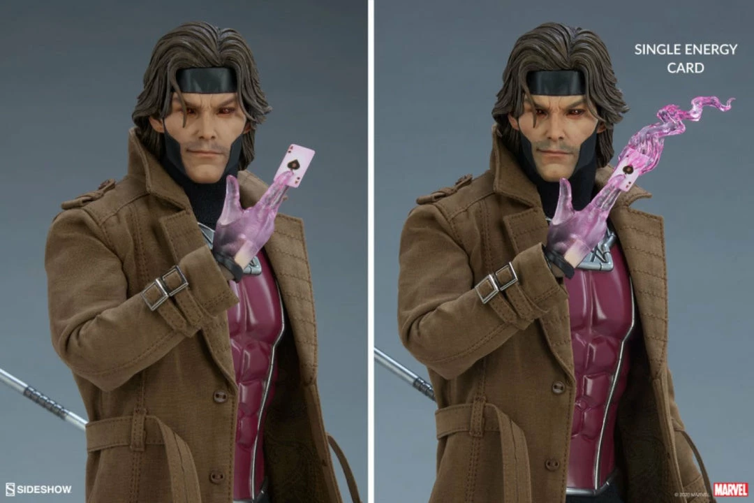 Sideshow Collectibles Marvel Comics - Gambit 12" Action Figure 4 Sideshow Collectibles Marvel Comics - Gambit 12" Action Figure