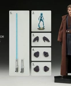 Sideshow Collectibles Star Wars: The Clone Wars - Anakin Skywalker 1:6 Scale 12" Action Figure