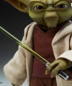 Sideshow Collectibles Star Wars: The Clone Wars - Yoda 1:6 Scale Action Figure