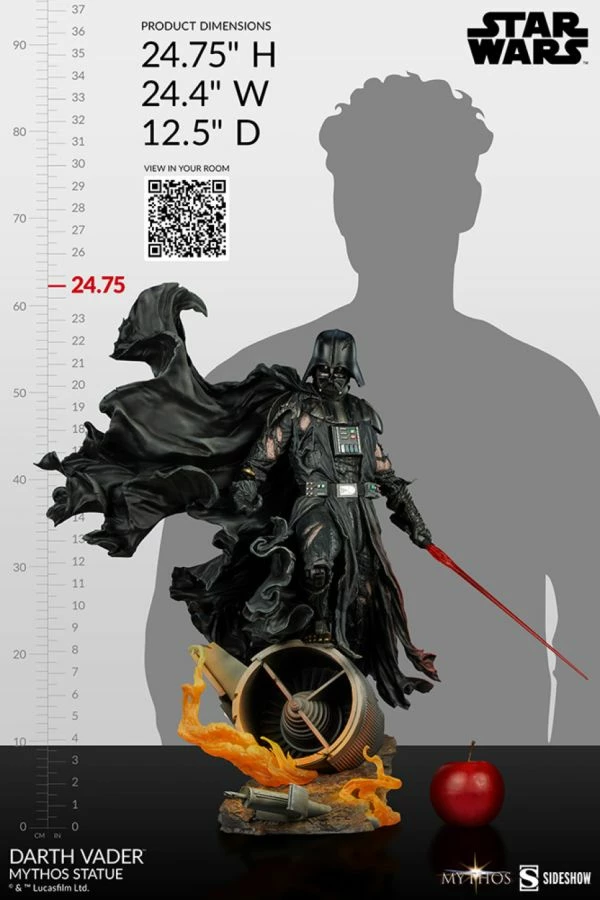 Sideshow Collectibles Star Wars - Darth Vader Mythos Statue 2 Sideshow Collectibles Star Wars - Darth Vader Mythos Statue