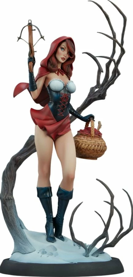 Sideshow Collectibles Fairytale Fantasies - Red Riding Hood Statue 1 Sideshow Collectibles Fairytale Fantasies - Red Riding Hood Statue