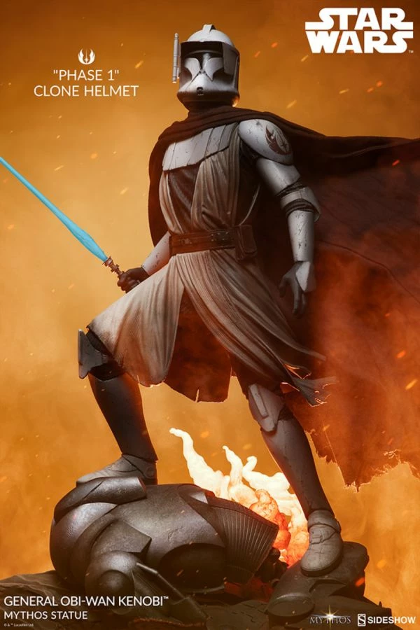 Sideshow Collectibles Star Wars - General Obi-Wan Mythos Statue 1 Sideshow Collectibles Star Wars - General Obi-Wan Mythos Statue