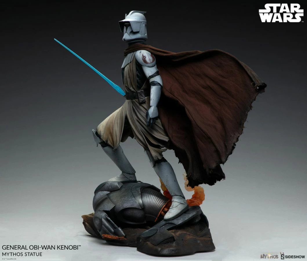 Sideshow Collectibles Star Wars - General Obi-Wan Mythos Statue 4 Sideshow Collectibles Star Wars - General Obi-Wan Mythos Statue