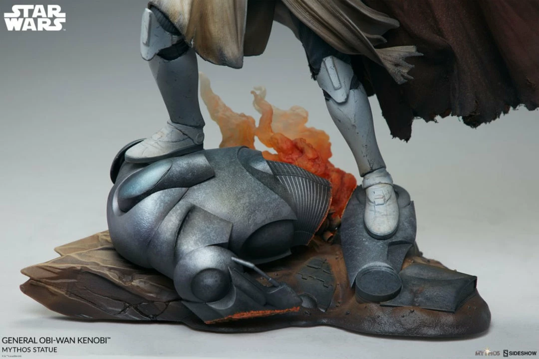 Sideshow Collectibles Star Wars - General Obi-Wan Mythos Statue 11 Sideshow Collectibles Star Wars - General Obi-Wan Mythos Statue