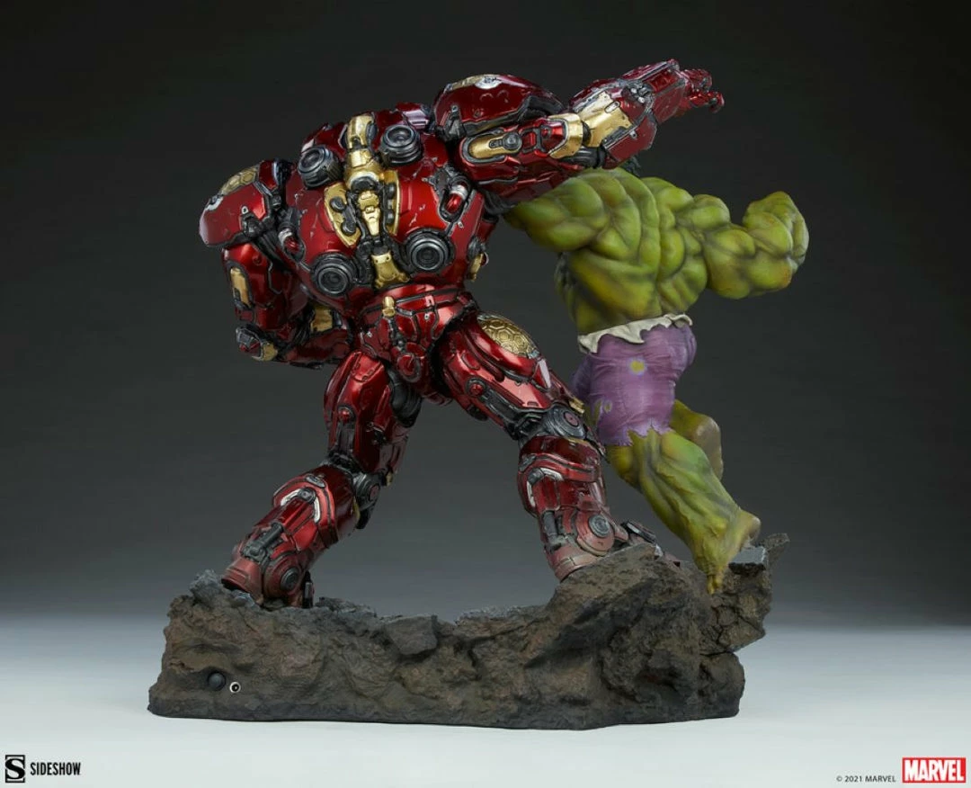 Sideshow Collectibles Marvel Comics - Hulk Vs Hulkbuster Maquette 4 Sideshow Collectibles Marvel Comics - Hulk Vs Hulkbuster Maquette