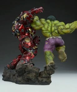 Sideshow Collectibles Marvel Comics - Hulk Vs Hulkbuster Maquette 30 Sideshow Collectibles Marvel Comics - Hulk Vs Hulkbuster Maquette
