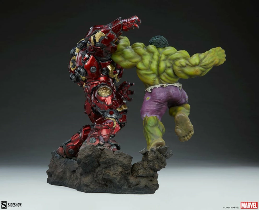 Sideshow Collectibles Marvel Comics - Hulk Vs Hulkbuster Maquette 5 Sideshow Collectibles Marvel Comics - Hulk Vs Hulkbuster Maquette