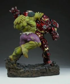 Sideshow Collectibles Marvel Comics - Hulk Vs Hulkbuster Maquette 32 Sideshow Collectibles Marvel Comics - Hulk Vs Hulkbuster Maquette