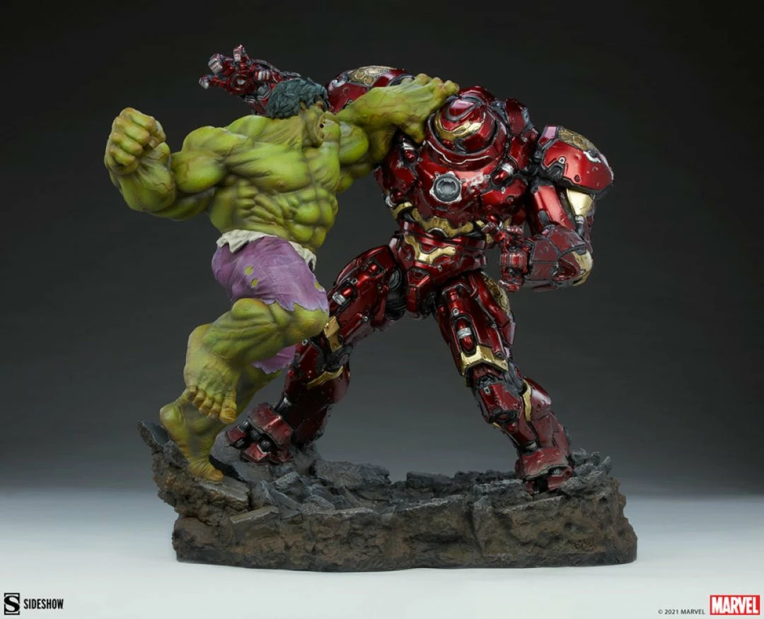 Sideshow Collectibles Marvel Comics - Hulk Vs Hulkbuster Maquette 8 Sideshow Collectibles Marvel Comics - Hulk Vs Hulkbuster Maquette