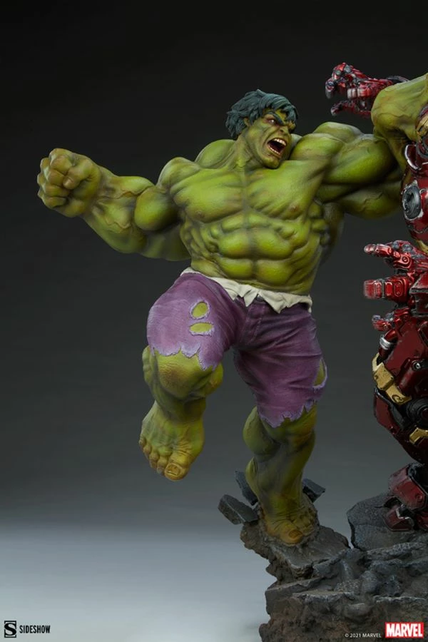 Sideshow Collectibles Marvel Comics - Hulk Vs Hulkbuster Maquette 14 Sideshow Collectibles Marvel Comics - Hulk Vs Hulkbuster Maquette