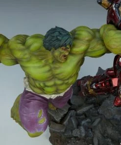 Sideshow Collectibles Marvel Comics - Hulk Vs Hulkbuster Maquette 42 Sideshow Collectibles Marvel Comics - Hulk Vs Hulkbuster Maquette