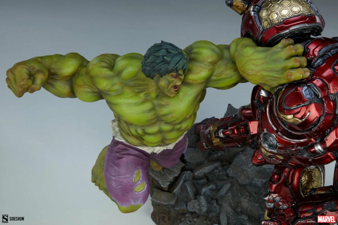 Sideshow Collectibles Marvel Comics - Hulk Vs Hulkbuster Maquette 17 Sideshow Collectibles Marvel Comics - Hulk Vs Hulkbuster Maquette
