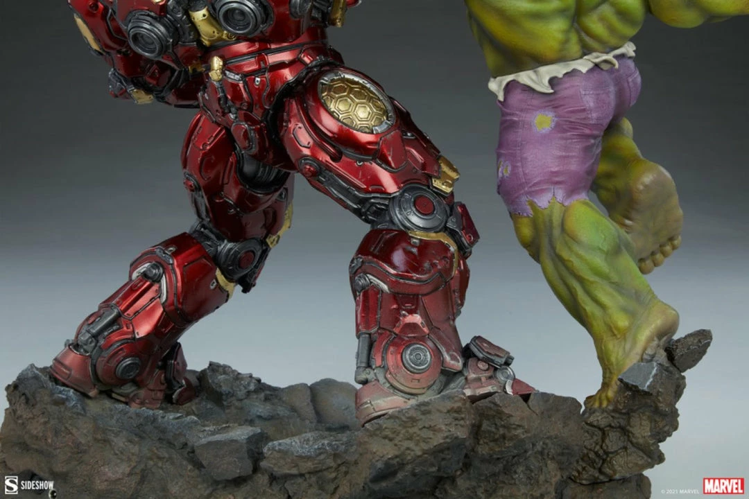 Sideshow Collectibles Marvel Comics - Hulk Vs Hulkbuster Maquette 24 Sideshow Collectibles Marvel Comics - Hulk Vs Hulkbuster Maquette