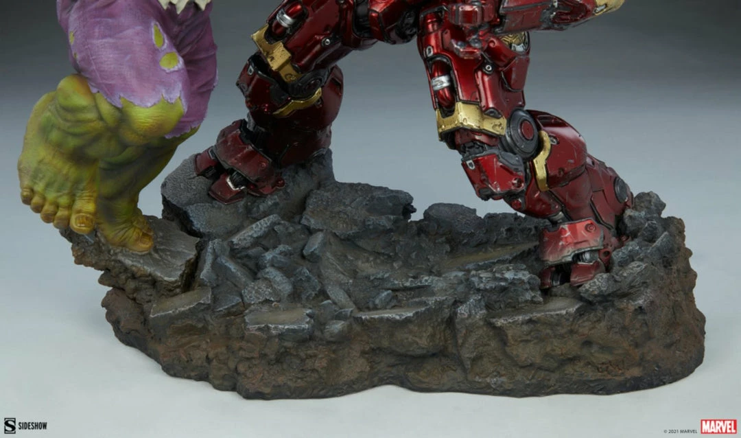 Sideshow Collectibles Marvel Comics - Hulk Vs Hulkbuster Maquette 25 Sideshow Collectibles Marvel Comics - Hulk Vs Hulkbuster Maquette