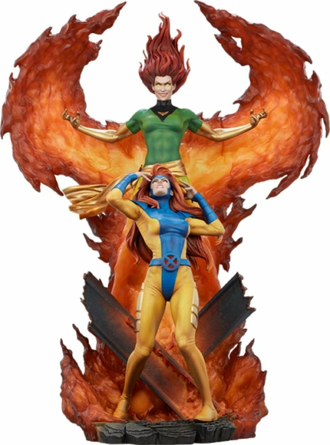 Sideshow Collectibles Marvel Comics - Phoenix & Jean Grey Maquette 1 Sideshow Collectibles Marvel Comics - Phoenix & Jean Grey Maquette