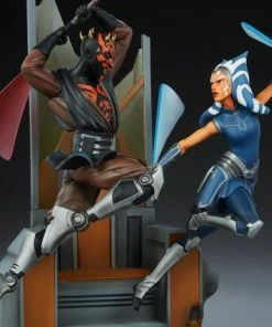 Sideshow Collectibles Star Wars - Ahsoka Tano Vs Darth Maul Diorama 24 Sideshow Collectibles Star Wars - Ahsoka Tano Vs Darth Maul Diorama