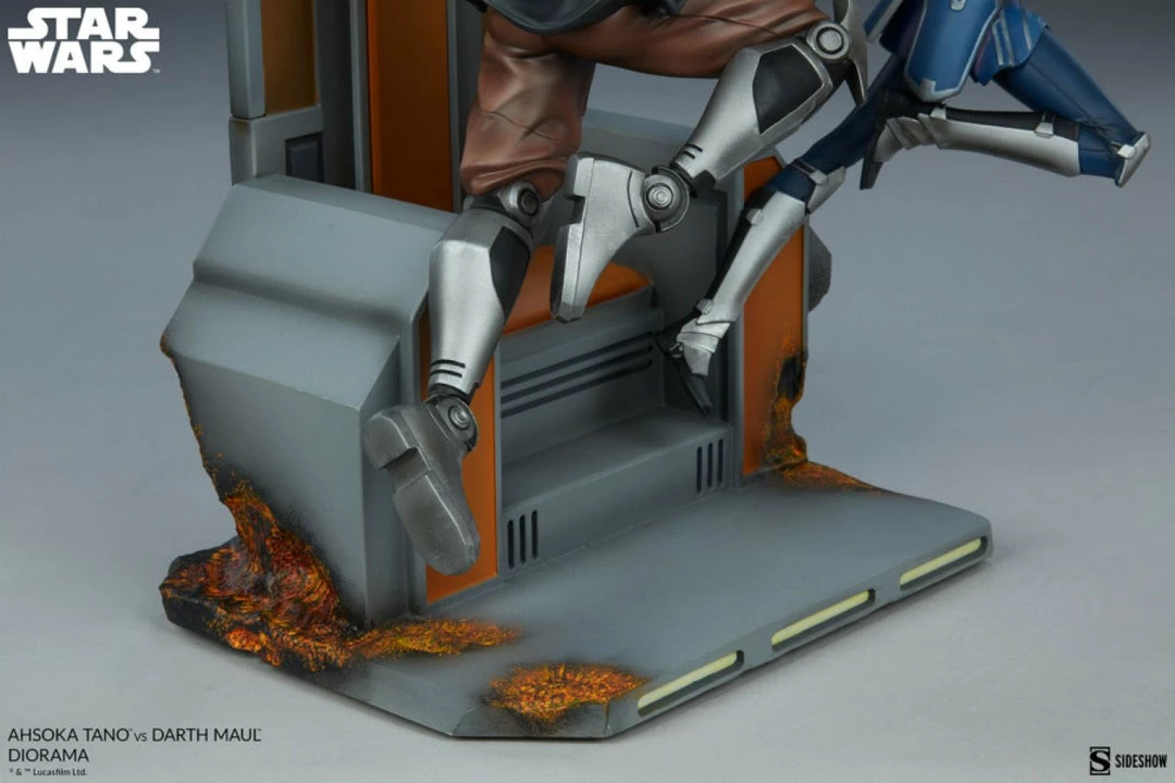 Sideshow Collectibles Star Wars - Ahsoka Tano Vs Darth Maul Diorama 16 Sideshow Collectibles Star Wars - Ahsoka Tano Vs Darth Maul Diorama