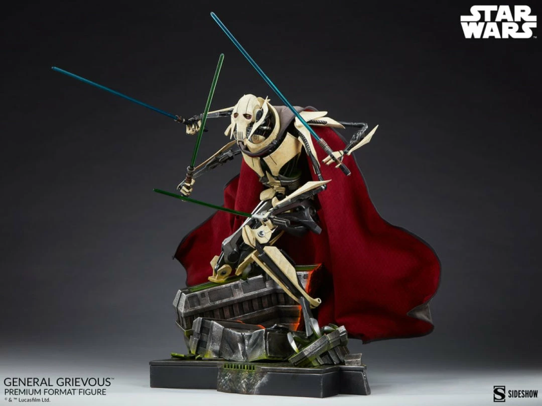Sideshow Collectibles Star Wars - General Grievous Premium Format Statue 3 Sideshow Collectibles Star Wars - General Grievous Premium Format Statue
