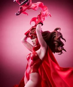 Sideshow Collectibles Marvel Comics - Scarlet Witch Premium Format Figure 11 Sideshow Collectibles Marvel Comics - Scarlet Witch Premium Format Figure