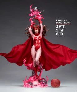 Sideshow Collectibles Marvel Comics - Scarlet Witch Premium Format Figure 13 Sideshow Collectibles Marvel Comics - Scarlet Witch Premium Format Figure