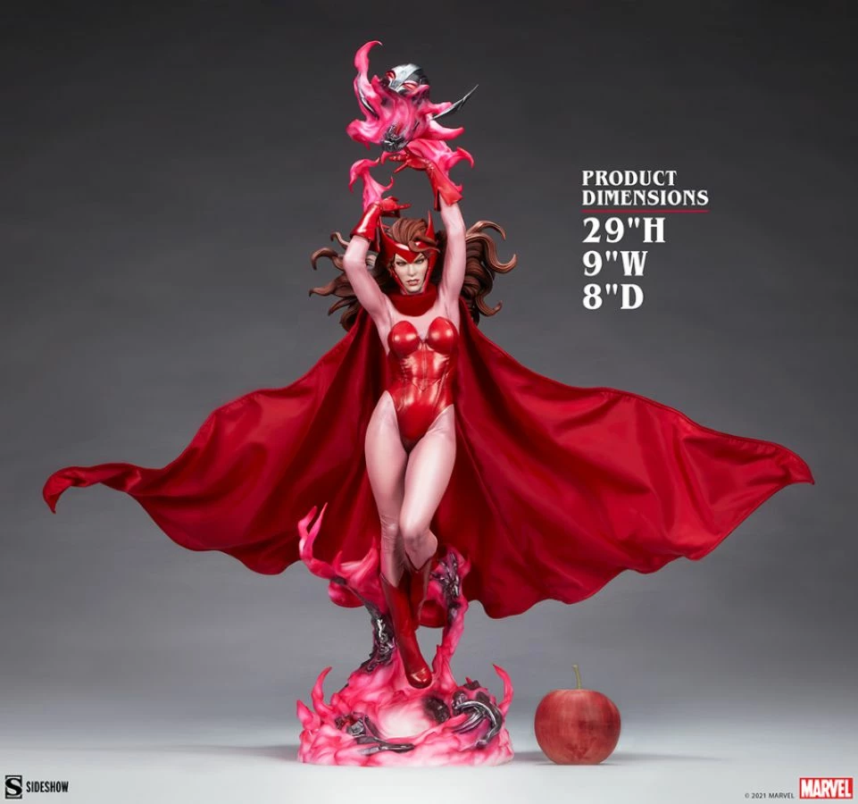 Sideshow Collectibles Marvel Comics - Scarlet Witch Premium Format Figure 5 Sideshow Collectibles Marvel Comics - Scarlet Witch Premium Format Figure