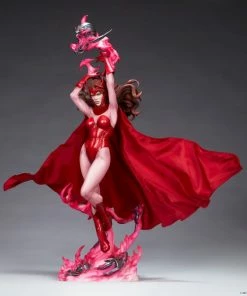 Sideshow Collectibles Marvel Comics - Scarlet Witch Premium Format Figure 14 Sideshow Collectibles Marvel Comics - Scarlet Witch Premium Format Figure