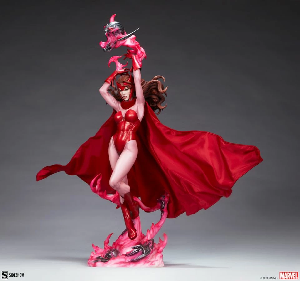 Sideshow Collectibles Marvel Comics - Scarlet Witch Premium Format Figure 6 Sideshow Collectibles Marvel Comics - Scarlet Witch Premium Format Figure