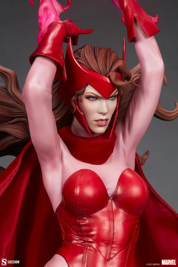 Sideshow Collectibles Marvel Comics - Scarlet Witch Premium Format Figure 8 Sideshow Collectibles Marvel Comics - Scarlet Witch Premium Format Figure