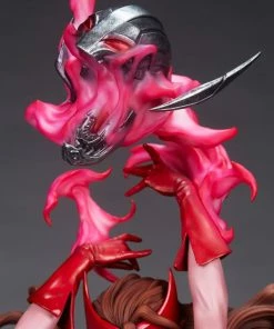 Sideshow Collectibles Marvel Comics - Scarlet Witch Premium Format Figure 17 Sideshow Collectibles Marvel Comics - Scarlet Witch Premium Format Figure