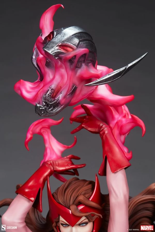 Sideshow Collectibles Marvel Comics - Scarlet Witch Premium Format Figure 9 Sideshow Collectibles Marvel Comics - Scarlet Witch Premium Format Figure