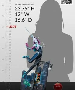 Sideshow Collectibles Marvel Comics - Spider-Gwen Premium Format Statue 12 Sideshow Collectibles Marvel Comics - Spider-Gwen Premium Format Statue