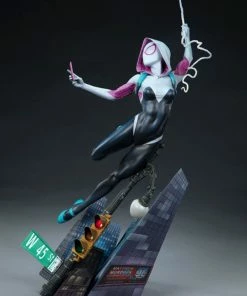 Sideshow Collectibles Marvel Comics - Spider-Gwen Premium Format Statue 15 Sideshow Collectibles Marvel Comics - Spider-Gwen Premium Format Statue