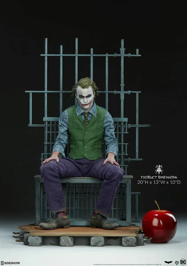 Sideshow Collectibles Batman The Dark Knight - Joker Premium Fortmat Statue 2 Sideshow Collectibles Batman The Dark Knight - Joker Premium Fortmat Statue