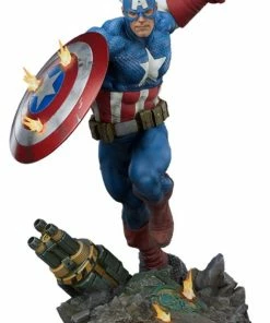 Sideshow Collectibles Marvel Comics - Captain America Premium Format Statue