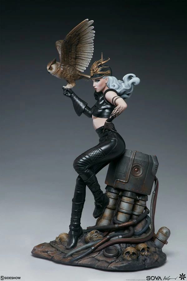 Sideshow Collectibles Adi Granov - Sova Statue 2 Sideshow Collectibles Adi Granov - Sova Statue