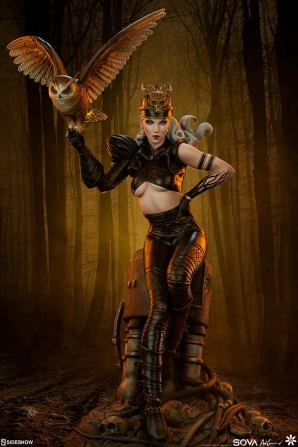 Sideshow Collectibles Adi Granov - Sova Statue 9 Sideshow Collectibles Adi Granov - Sova Statue