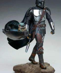 Sideshow Collectibles Star Wars: The Mandalorian - Mandalorian & The Child Premium Format Statue 6 Sideshow Collectibles Star Wars: The Mandalorian - Mandalorian & The Child Premium Format Statue