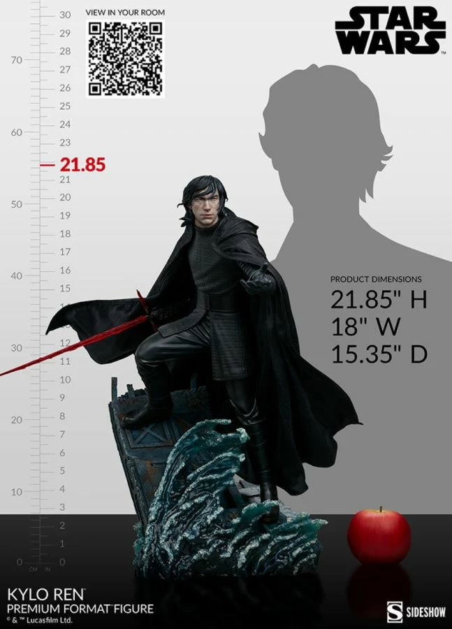 Sideshow Collectibles Star Wars - Kylo Ren Premium Format Statue 2 Sideshow Collectibles Star Wars - Kylo Ren Premium Format Statue