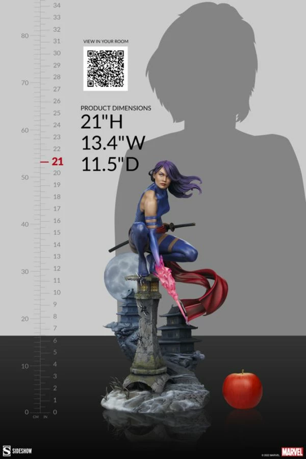 Sideshow Collectibles Marvel Comics - Psylocke Premium Format Statue 2 Sideshow Collectibles Marvel Comics - Psylocke Premium Format Statue