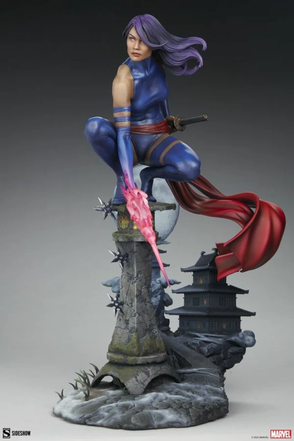 Sideshow Collectibles Marvel Comics - Psylocke Premium Format Statue 3 Sideshow Collectibles Marvel Comics - Psylocke Premium Format Statue