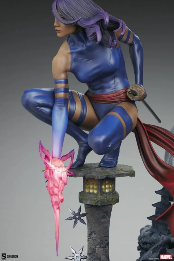 Sideshow Collectibles Marvel Comics - Psylocke Premium Format Statue 7 Sideshow Collectibles Marvel Comics - Psylocke Premium Format Statue