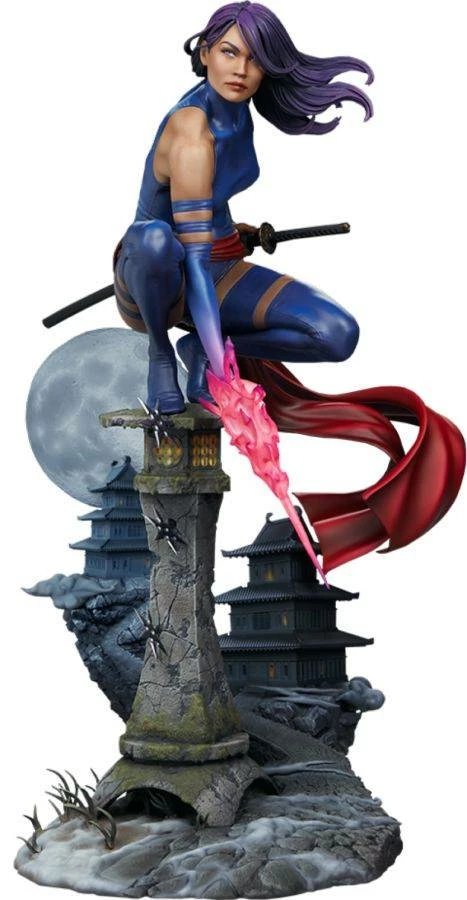 Sideshow Collectibles Marvel Comics - Psylocke Premium Format Statue 1 Sideshow Collectibles Marvel Comics - Psylocke Premium Format Statue