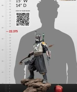 Sideshow Collectibles Star Wars: The Mandalorian - Boba Fett Premium Format Statue 19 Sideshow Collectibles Star Wars: The Mandalorian - Boba Fett Premium Format Statue