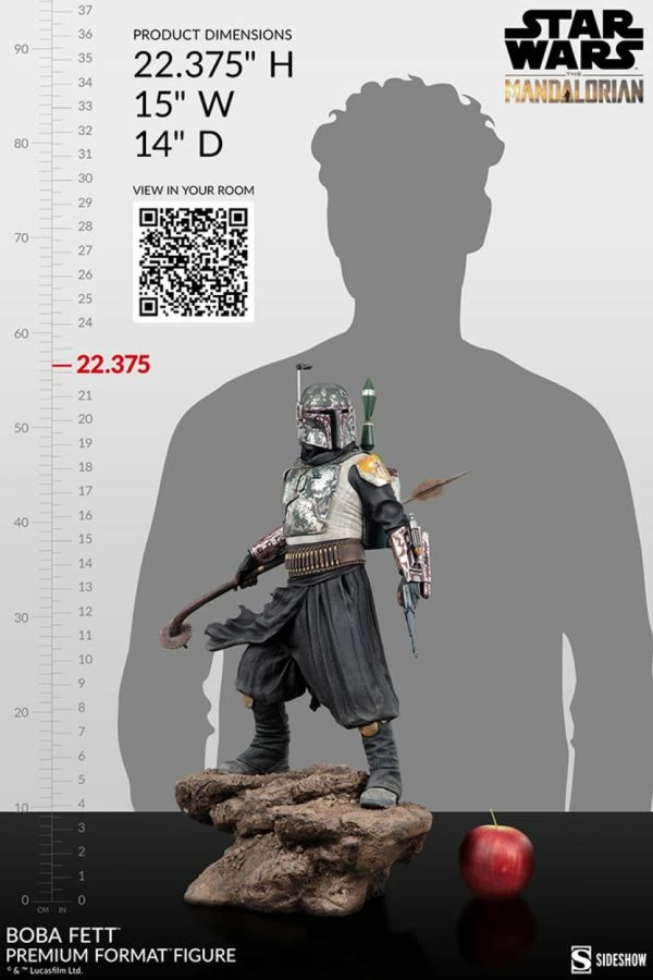 Sideshow Collectibles Star Wars: The Mandalorian - Boba Fett Premium Format Statue 6 Sideshow Collectibles Star Wars: The Mandalorian - Boba Fett Premium Format Statue